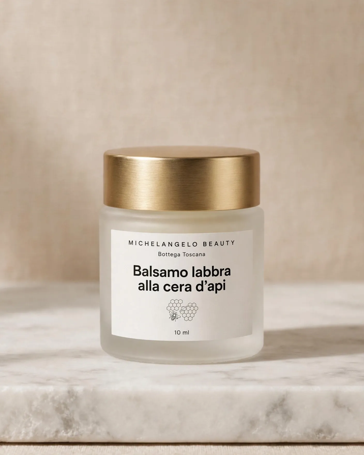 Balsamo labbra alla cera d'api