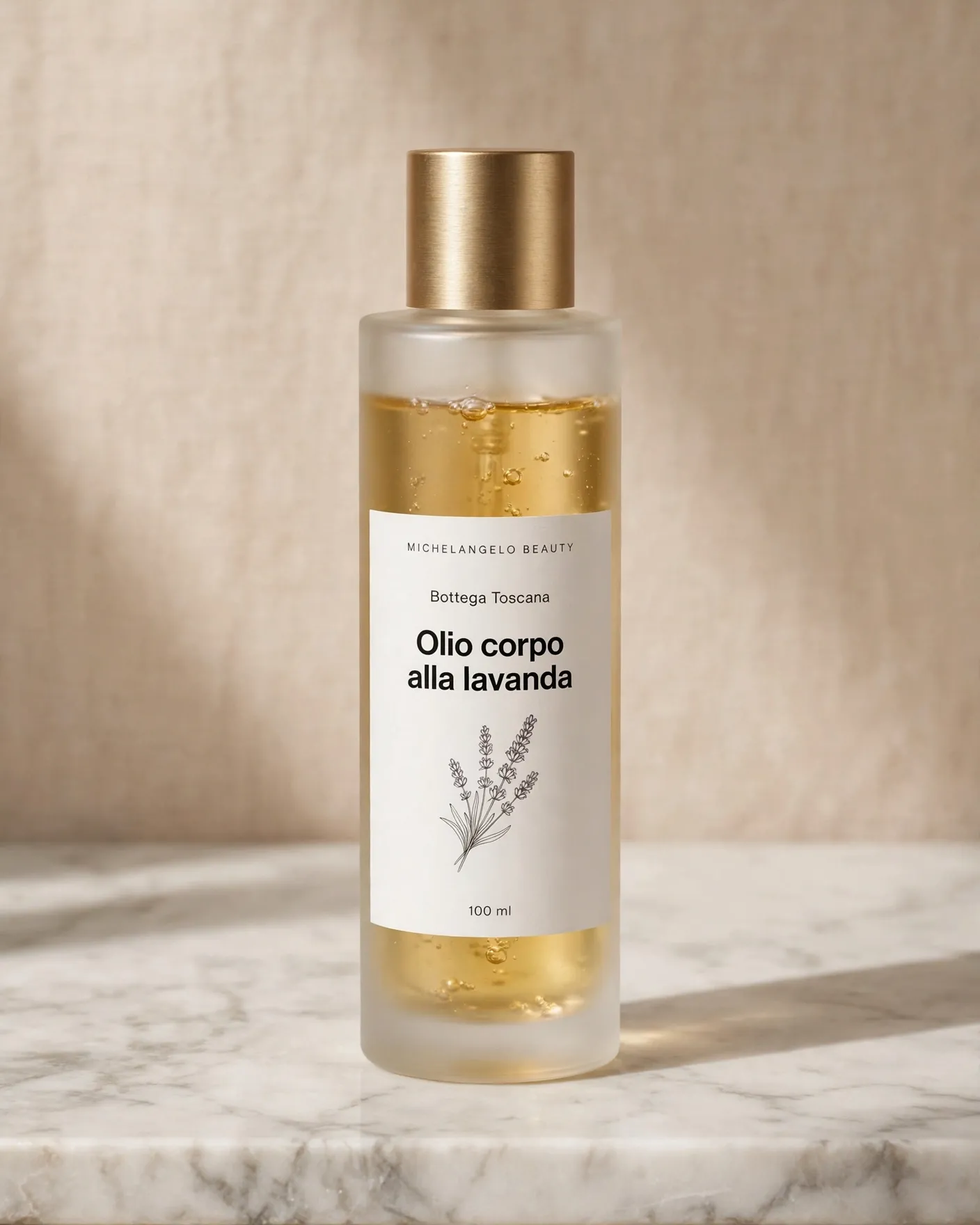 Olio corpo alla lavanda